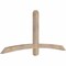 Ekena Millwork Bellingham Smooth Timber Gable Bracket, Douglas Fir, 72"W x 33"H x 3 1/2"D x 3 1/2"F, 11/12 Pitch GBW072X33X0404BEL00SDF - alternate 4